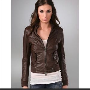 100% Leather S.W.O.R.D. Women’s Bomber Jacket M